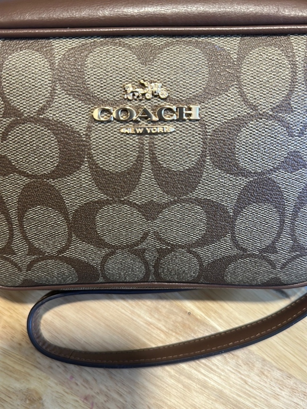 COACH Mini Jamie Camera Bag In Signature Canvas - Picture 3 of 4